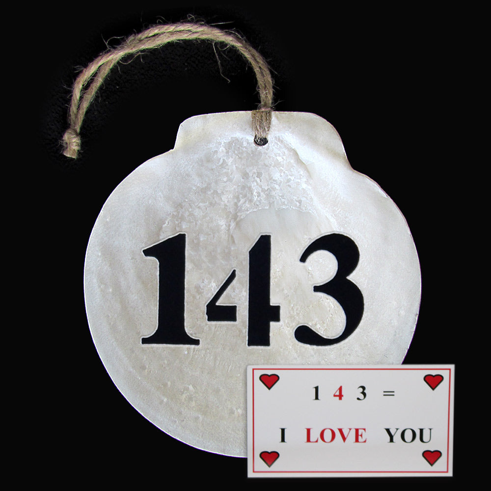 Scallop Shell Ornament - 143