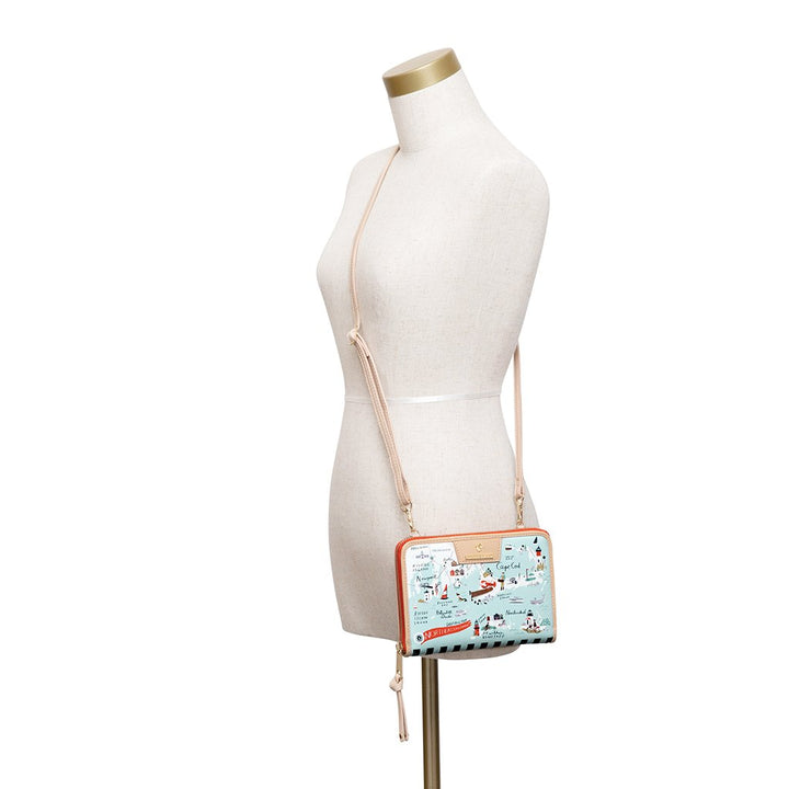 NORTHEASTERN HARBORS ALL-IN-ONE PHONE CROSSBODY