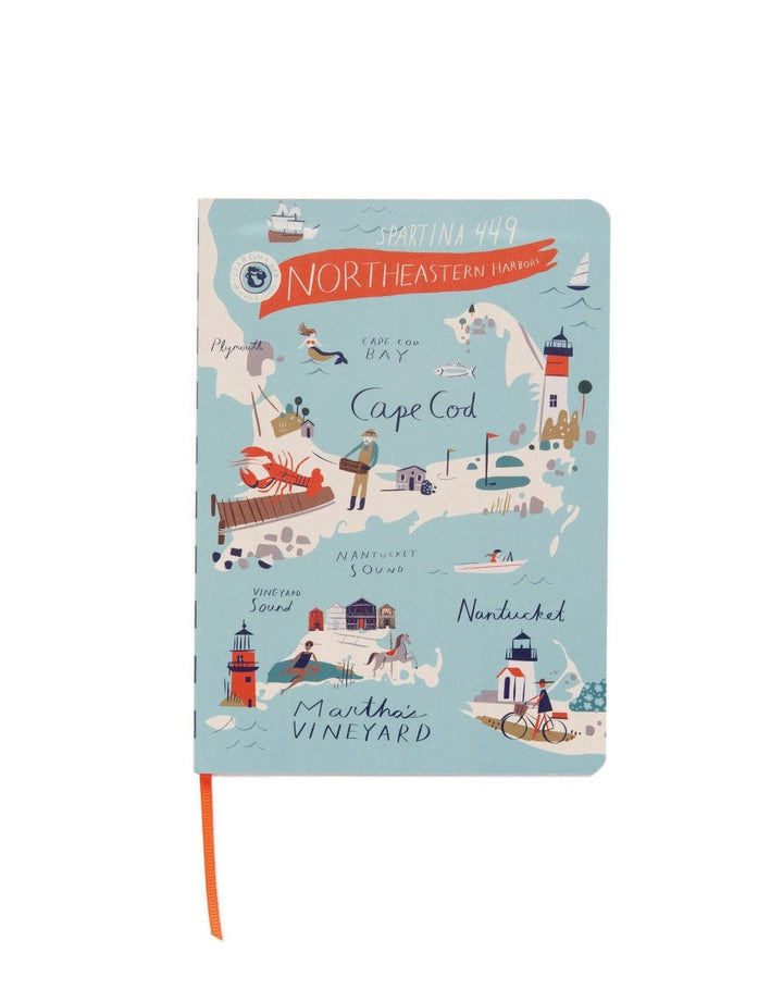 NORTHEASTERN HARBORS 5X7 RULED NOTEBOOK
