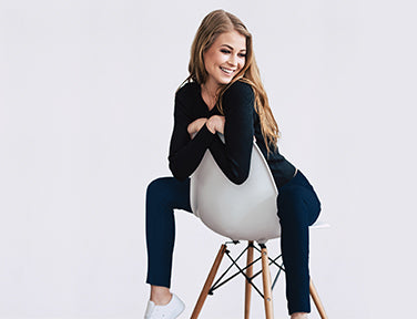 LEGGINGS FLEECE LINED - NAVY