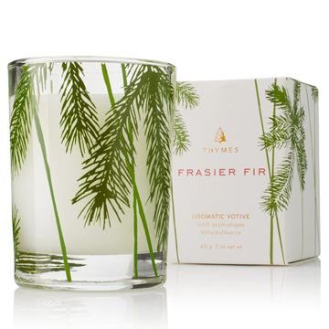 Frasier Fir Votive Candle Pine Needle Design 2.0oz