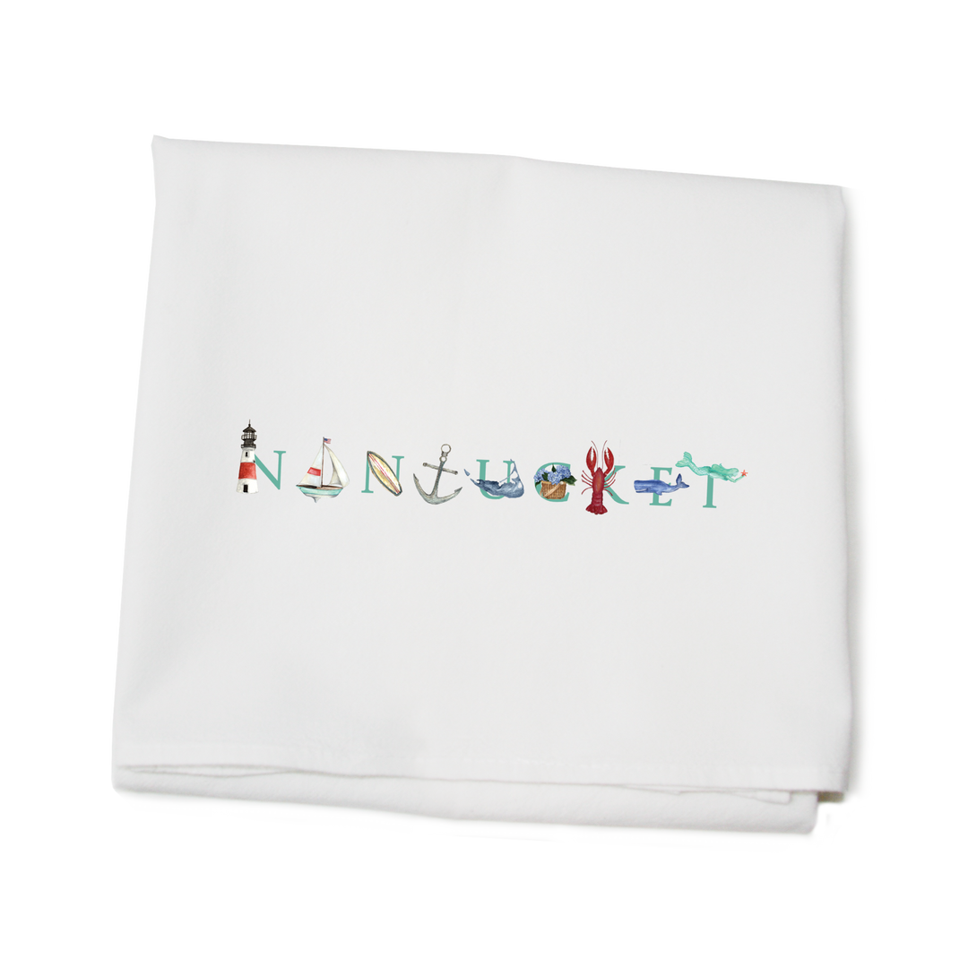 Flour Sack Towel Nantucket