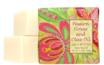 GB PASSION FLOWER & OLIVE OIL LARGE SOAP