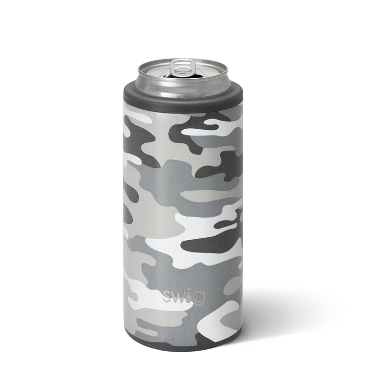 SWIG SKINNY CAN COOLER 12OZ INCOGNITO CAMO