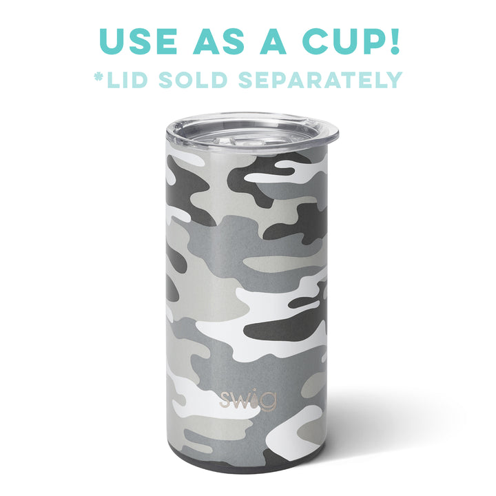 SWIG SKINNY CAN COOLER 12OZ INCOGNITO CAMO