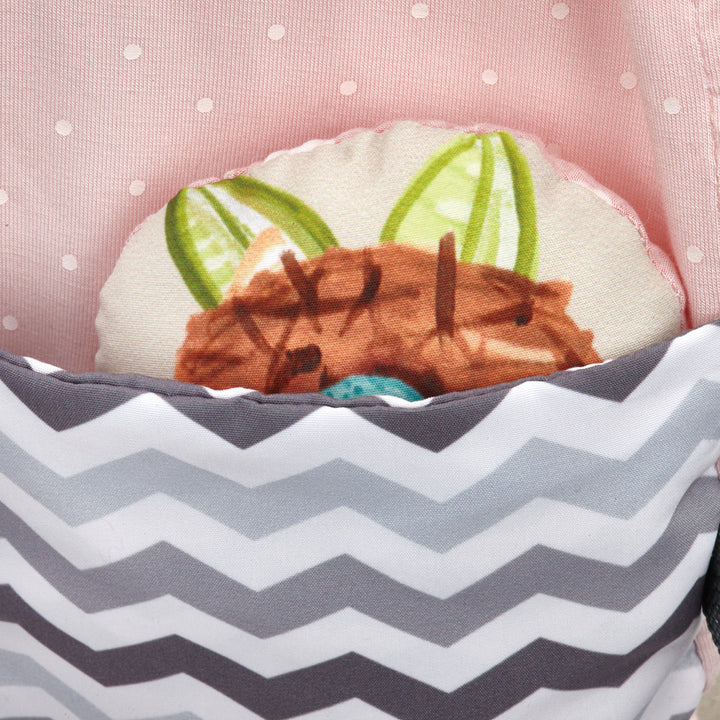 Activity Scarf for Mommy & Me - Pink
