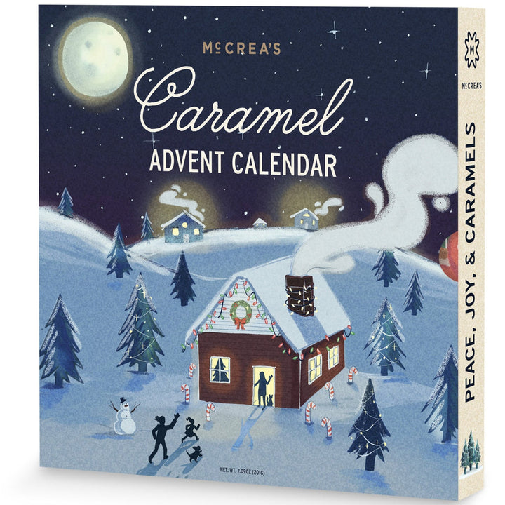 CARAMEL ADVENT CALENDAR BOX