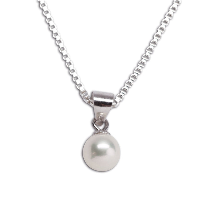 Cherished Moments Necklace - Freshwater Pearl Charm (16")
