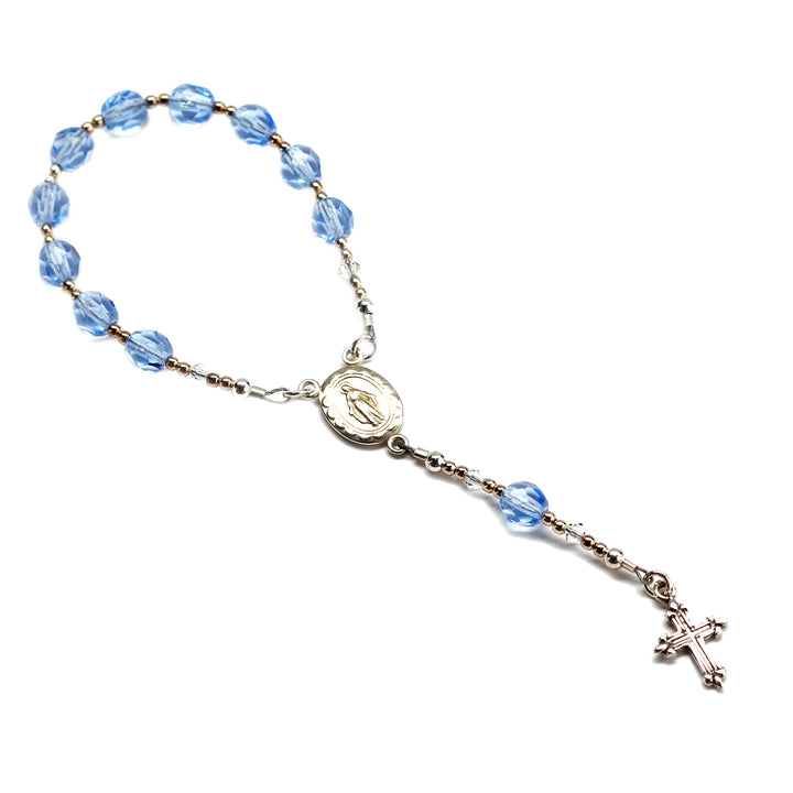 Cherished Moments Baby Rosary Blue
