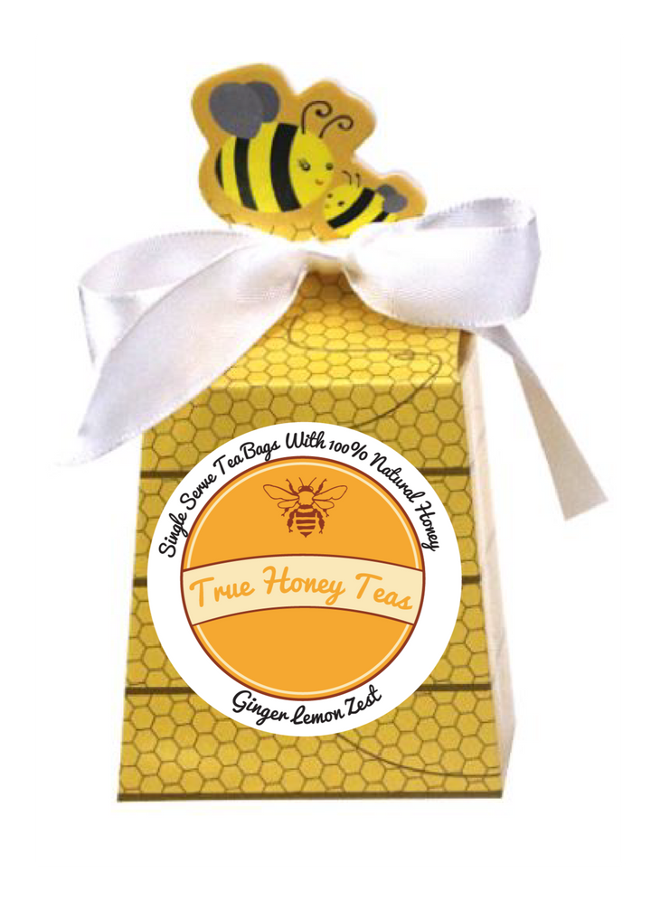 HONEY TEA BEE BOX - GINGER LEMON ZEST