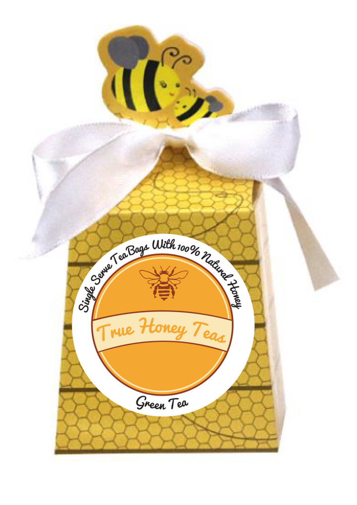 HONEY TEA BEE BOX - GREEN TEA