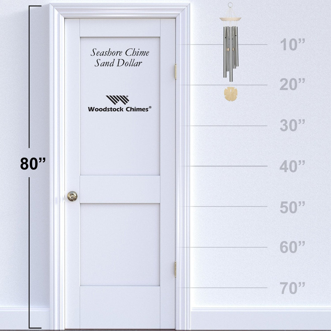 Woodstock Wind Chime - Seashore Chimes - Sand Dollar